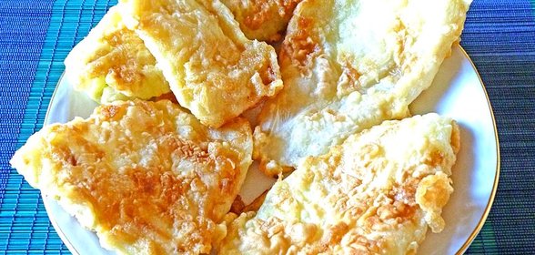 Капустные листья в кляре