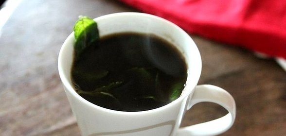 Ванильно-мятный кофе