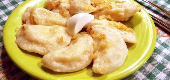 Вареники с картофелем