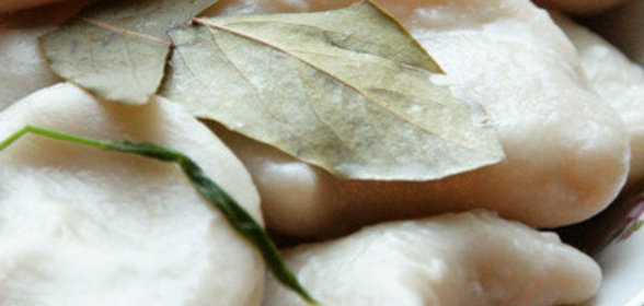 Вареники с картофелем и грибами