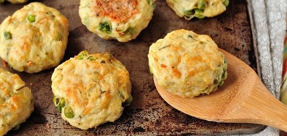 Курино-кабачковые котлетки