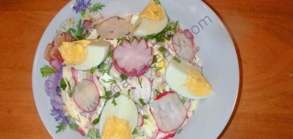 Салат из редиса