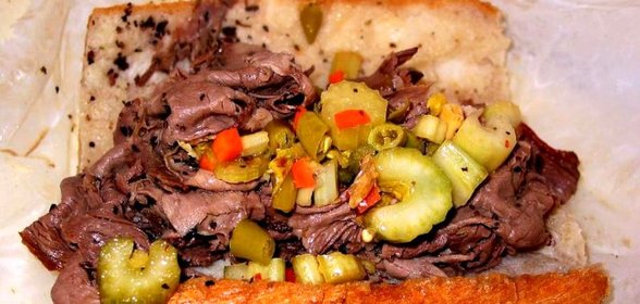 Итальянский бутерброд с говядиной