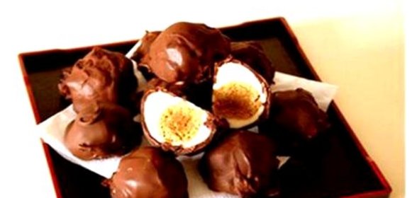 Пасхальные творожные яйца