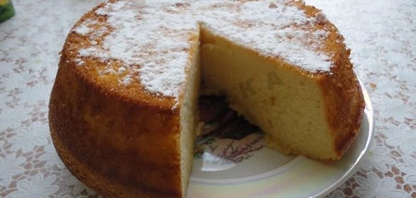 Кекс на сгущенном молоке