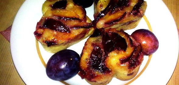 Сливовые кексы