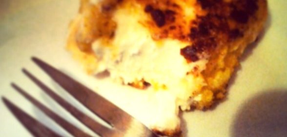 Жареное в панировке мороженое