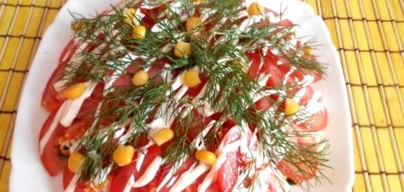 Салат из морской капусты с морковью