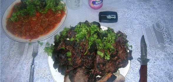 Шашлык из косули