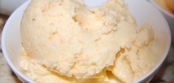 Мороженое из молока и сахара