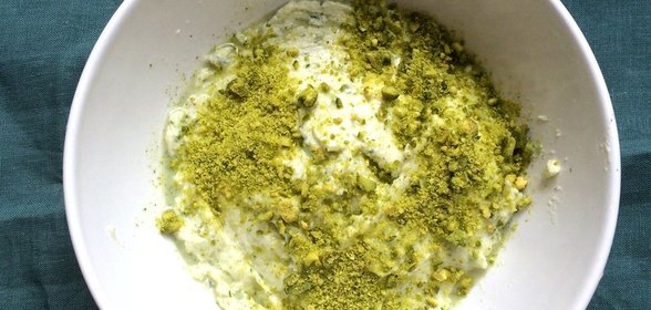 Крем из маскарпоне с тархуном