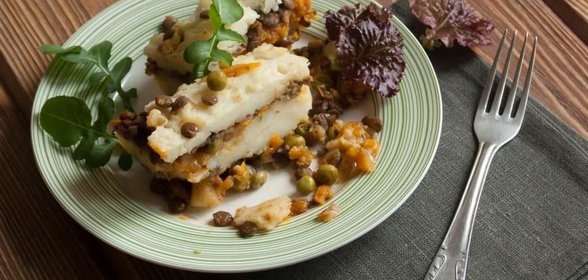 Веганский пастуший пирог