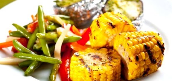 Кукуруза на гриле в остром масле