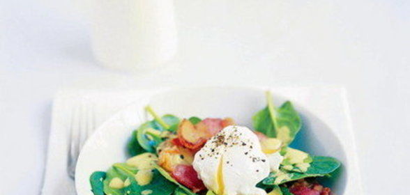 Салат с перепелиными яйцами