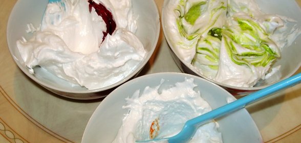 Белковый крем для торта