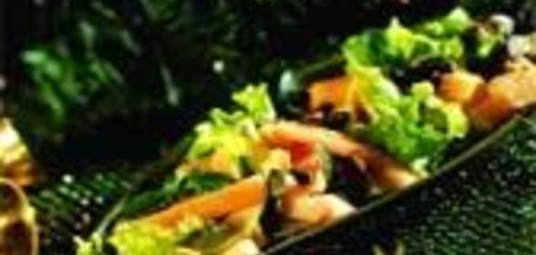 Экзотический салат с авокадо