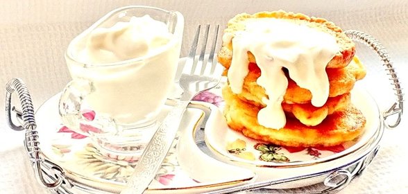 Блинчики из кабачков с зеленью