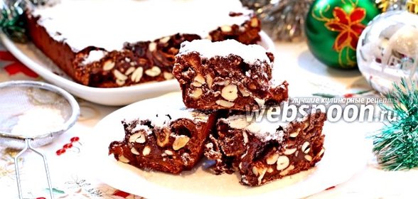 Панфорте с шоколадом