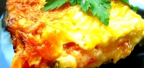 Овощная лазанья