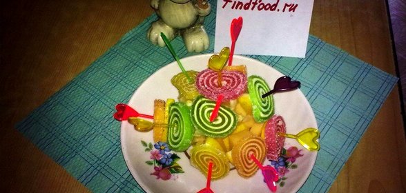 Канапе Радужное