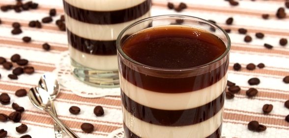 Желе «Кофе с молоком»