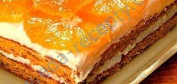 Ореховый торт по-чешски