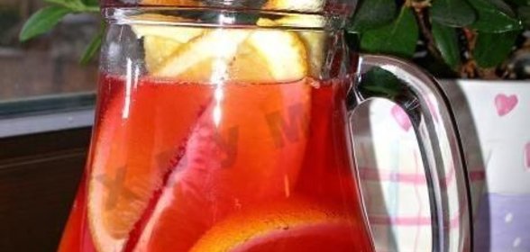 Пунш безалкогольный гранатово-апельсиновый