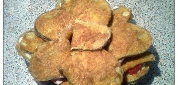 Язычки из баклажанов