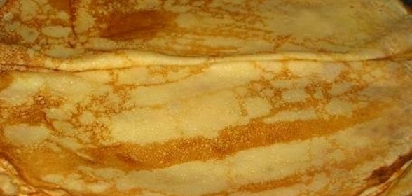 Блинчики на кислом молоке без яиц