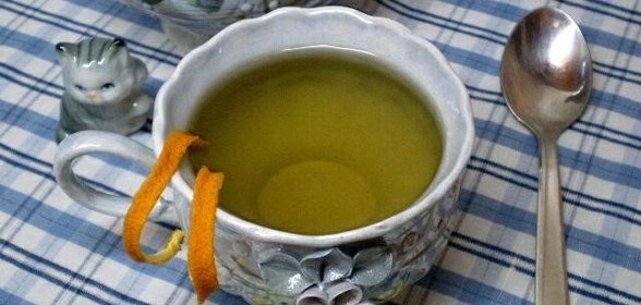 Мате с календулой и цедрой апельсина