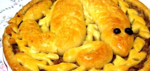Тесто для пирога с фаршем