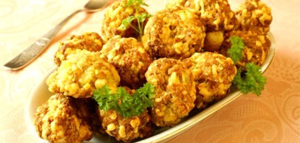 Тефтели куриные с моцареллой