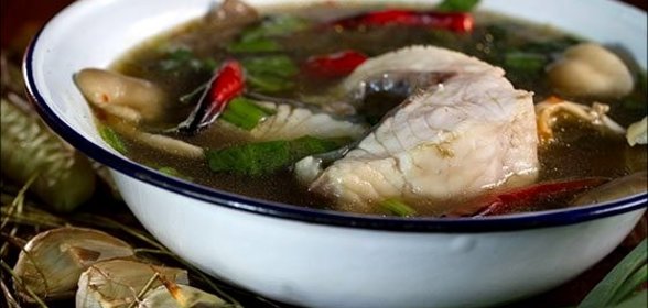 Тайский рыбный суп