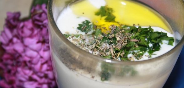 Кефирный коктейль