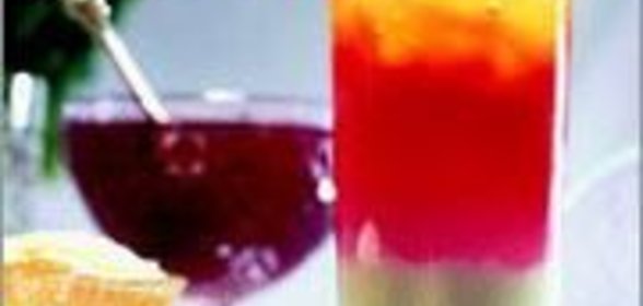 Кисель слоеный