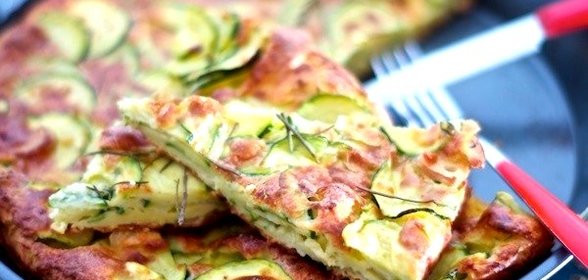 Тосканский пирог с цукини