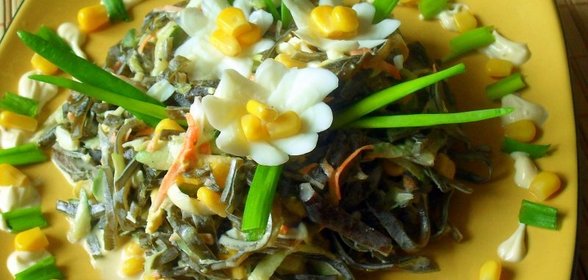 Салат из морской капусты