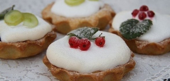 Песочные корзиночки