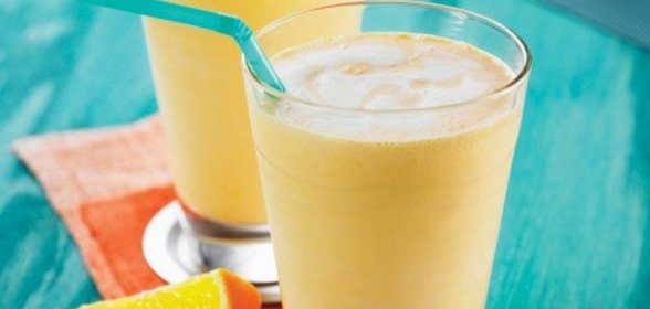 Апельсиновый коктейль смузи