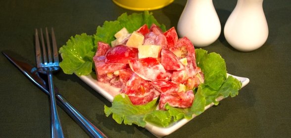 Помидоры с сыром