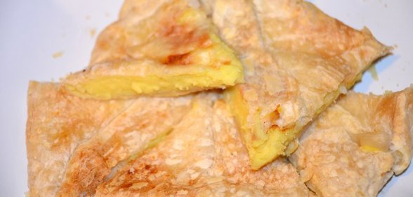 Осетинские пироги с картофельно-сырной начинкой (Картофджин)