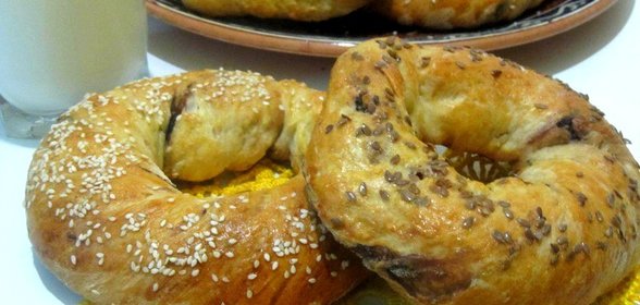 Бублики с шоколадом