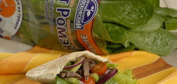 Домашняя шаурма с соусом дзадзики