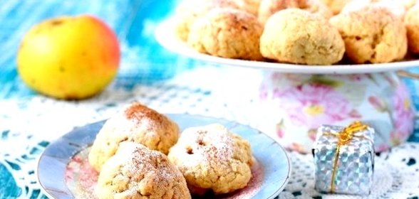 Яблочное печенье