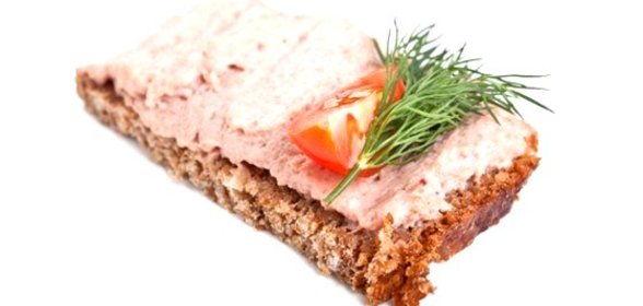 Горячие бутерброды с печенью трески