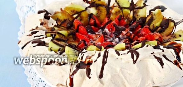 Шоколадный торт «Павлова»