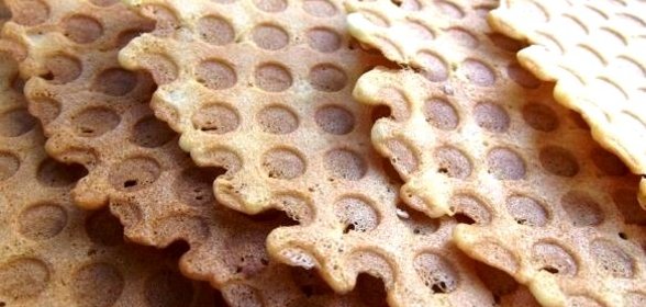 Вафли диетические в вафельнице