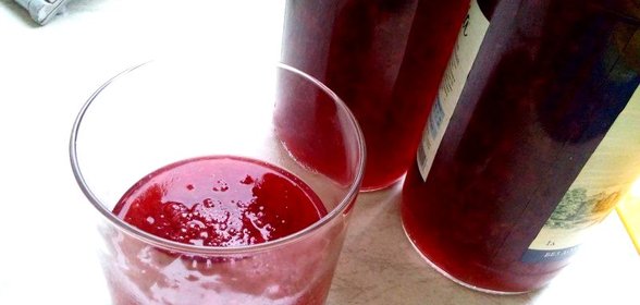 Вишневый кисель со специями