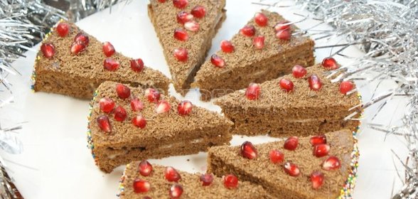 Шоколадные пирожные «Лакомка»