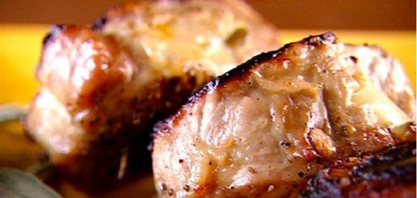 Свиной кальцоне на гриле